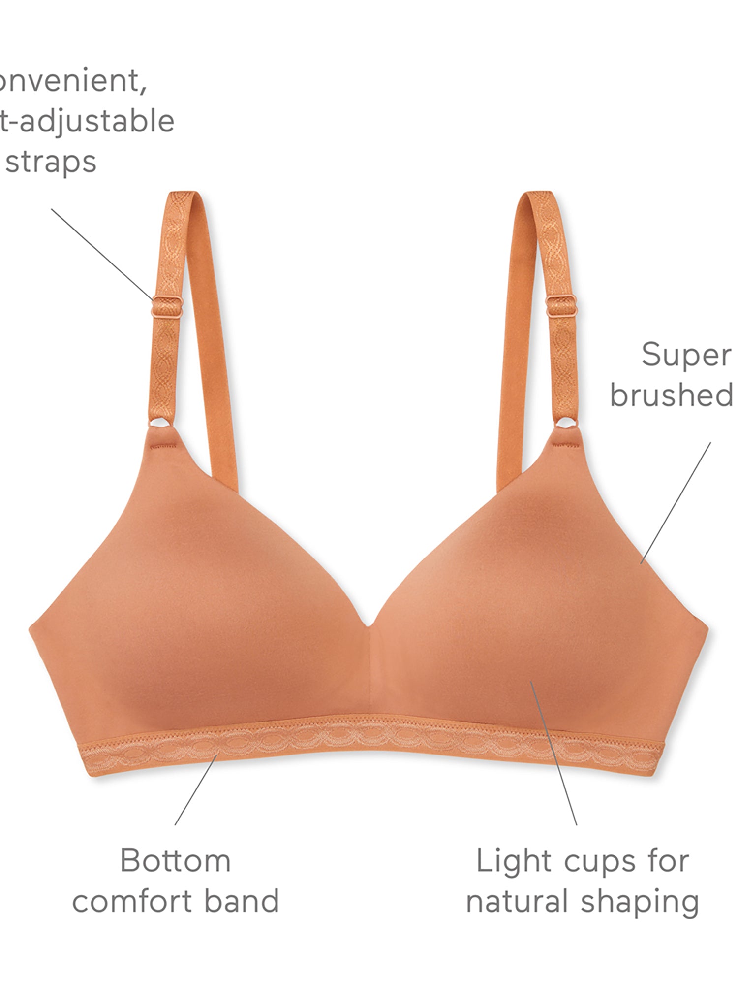 Cloud 9™ Super Soft Wireless Lightly Lined Comfort Bra