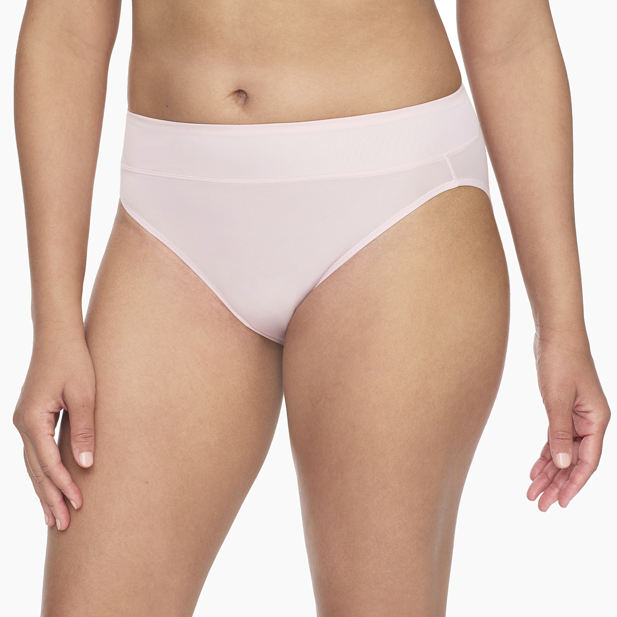 No Pinching, No Problems® Dig-Free Comfort Waist Microfiber Hi-Cut