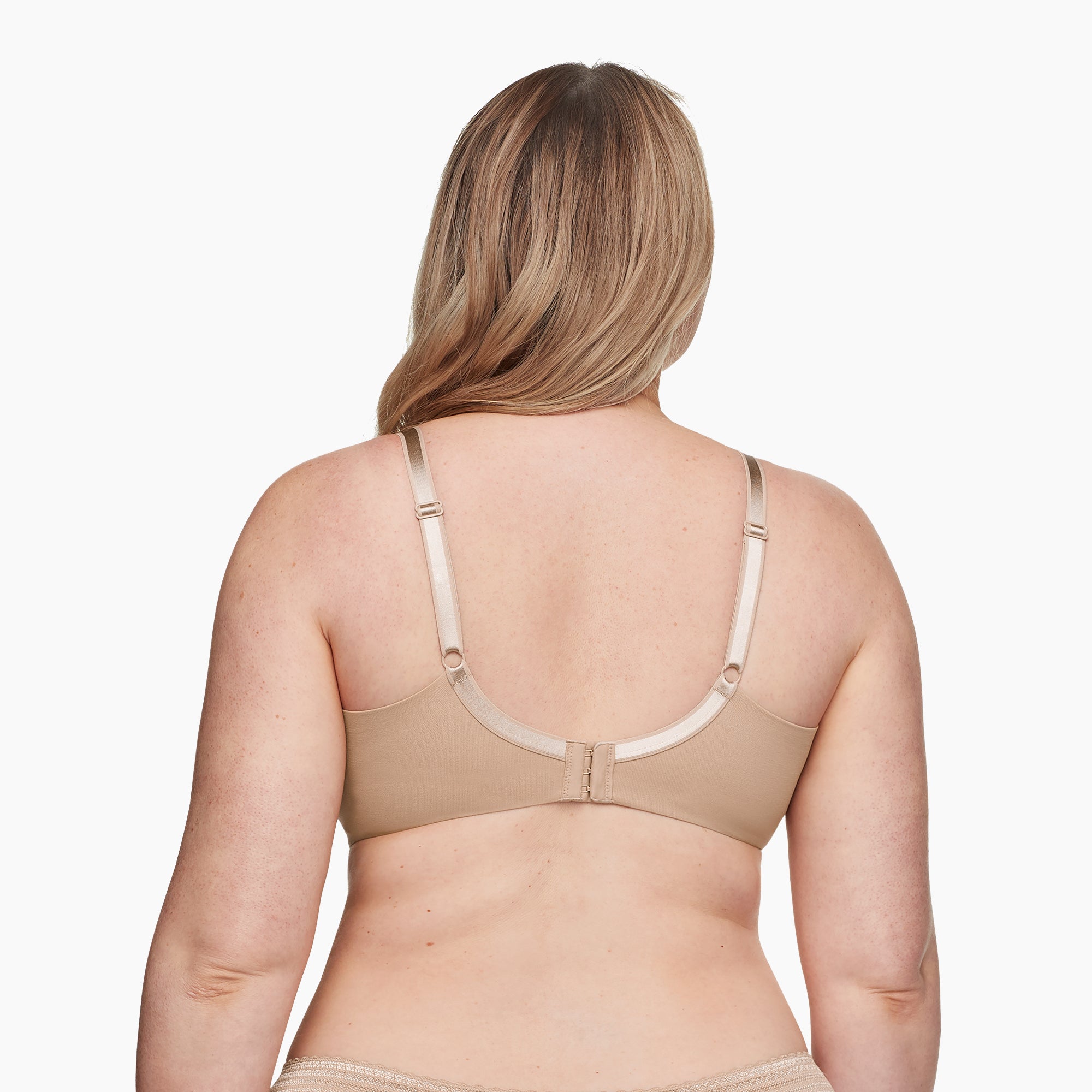 No Side Effects® Seamless Underarm-Smoothing Comfort Underwire Lightly Lined T-Shirt Bra