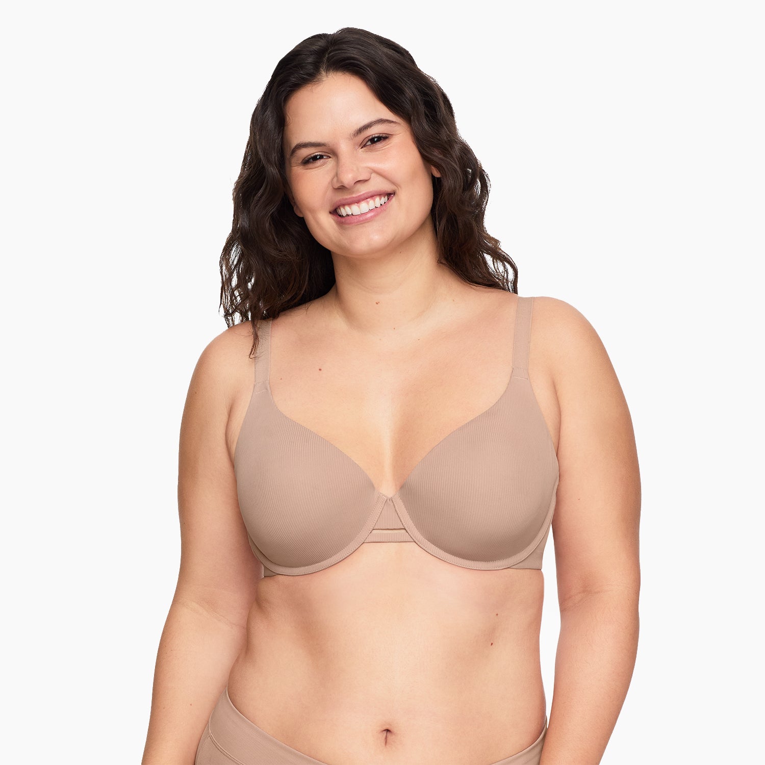 【R&B】Lady Cloud 9® Super Soft Ribbed Underwire with Lift Bra – Warners
