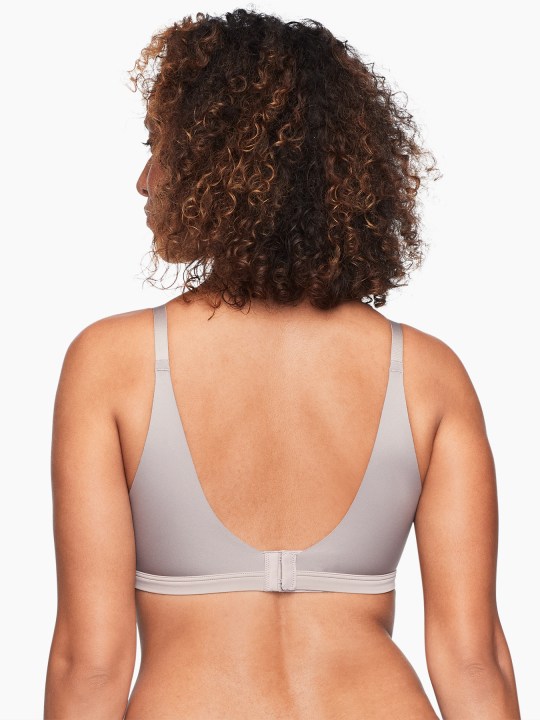 Warner's Womens No Side Effects Back Smoothing T-Shirt Bra Style-RA3081A 