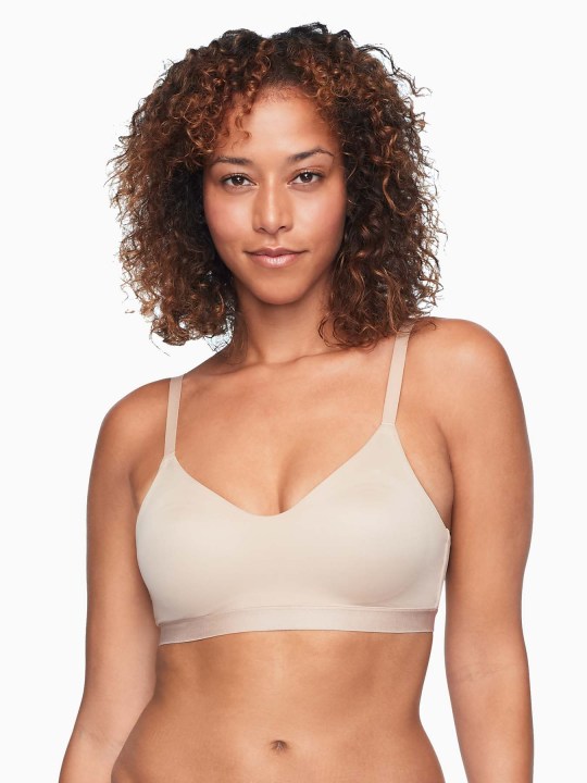Simply Perfect by Warner's Women's Supersoft Lace Wirefree Bra - Toasted  Almond 36B