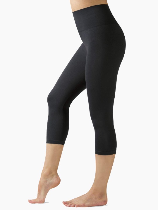 Buy SPANX® High Waisted Thigh Shaping Black Tights from the Next UK online  shop