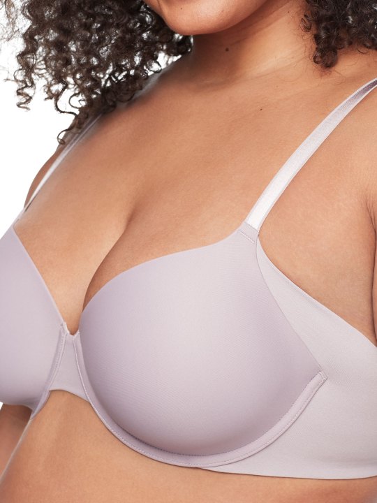 No Side Effects® Seamless Underarm-Smoothing Comfort Underwire Lightly  Lined T-Shirt Bra RA3061A