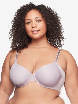 Warners, RA3061A, No Side Effects, Seamless Underarm-Smoothing Comfort Underwire Lightly Lined T-Shirt Bra