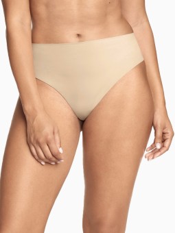 Warners Smooth It Over Front-Smoothing High Waist Thong RX9021P